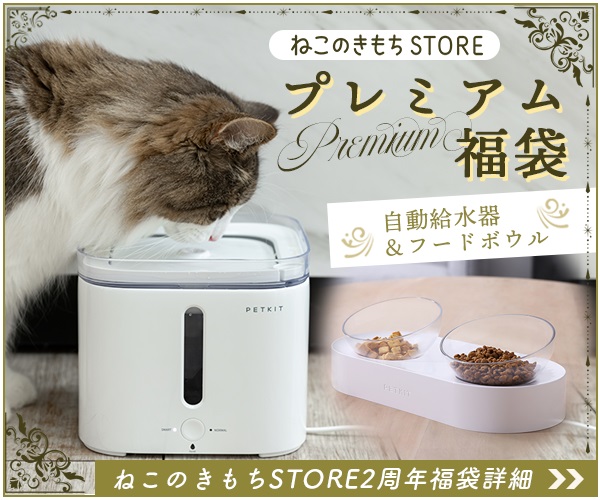 ペットフード・おもちゃ・お手入れ用品は、ねこのきもちSTORE