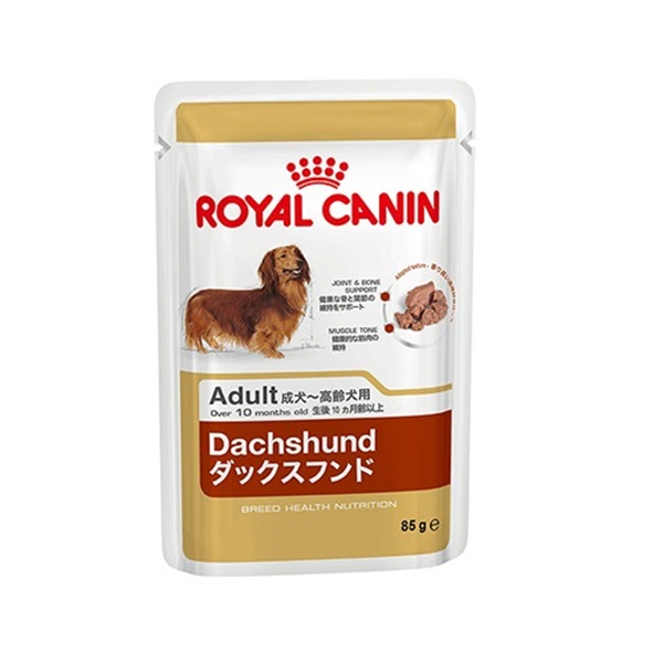 ブリード ヘルス ニュートリション ウェット　ダックスフンド成犬～高齢犬用(85g)