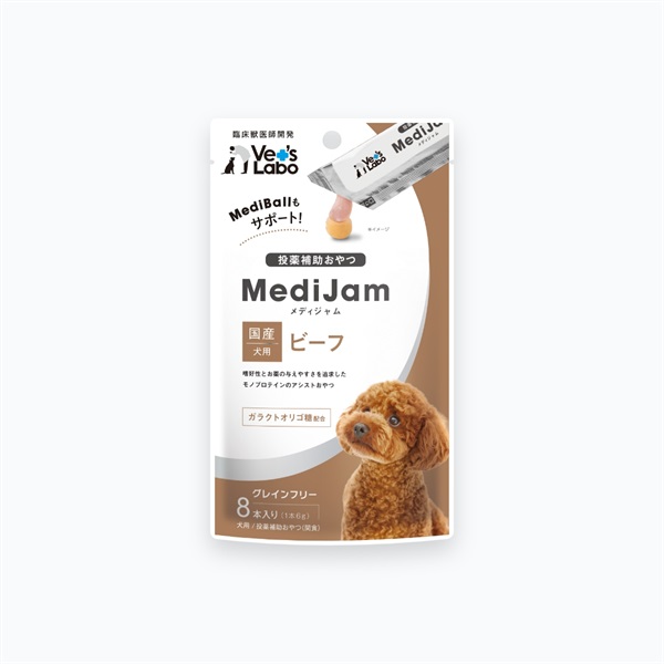 メディジャム　犬用　ビーフ(６ｇ×８本)