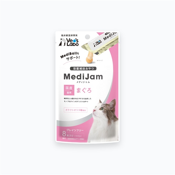 メディジャム　猫用　まぐろ(６ｇ×８本)