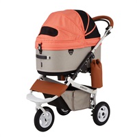 DOME3　フレームセット　ラージ　ペットカート（耐荷重～約20kg）＜いぬのきもち編集長愛用＞(キャロット)