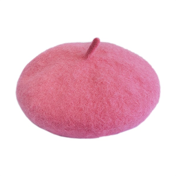 ペット用ベレー帽(ピンク)