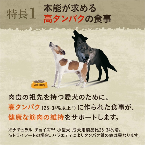 超小型～小型犬用 成犬用 サーモン ニュートロ ワイルドレシピ | 商品