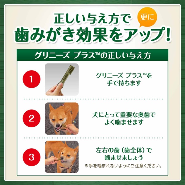 カロリーケア 超小型犬用 ２～７ｋｇ グリニーズ プラス | 商品詳細