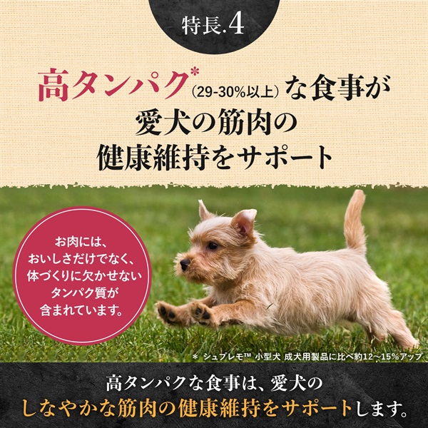 シュプレモ成犬用超小型〜小型犬業務用プロバッグ 19kg - ドッグフード