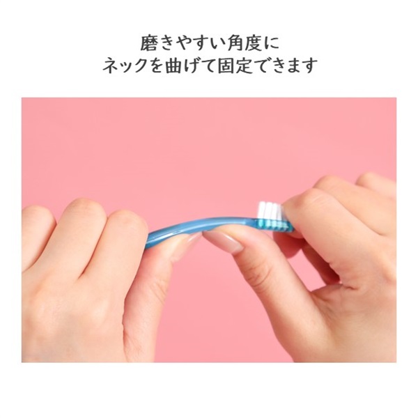 ネックが曲がる歯ブラシ Ciシュワワ 犬猫用【2023年7月号ふ