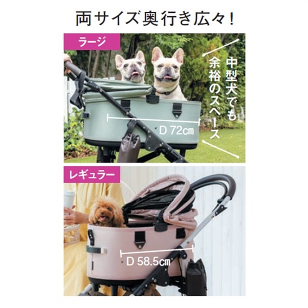 DOME3 フレームセット レギュラー ペットカート（耐荷重～約12kg
