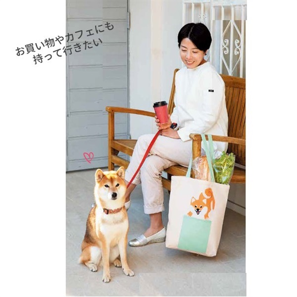 大きなポッケ♪犬種が選べるトートバッグ 犬,いぬ,dog,オリジナル,いぬ