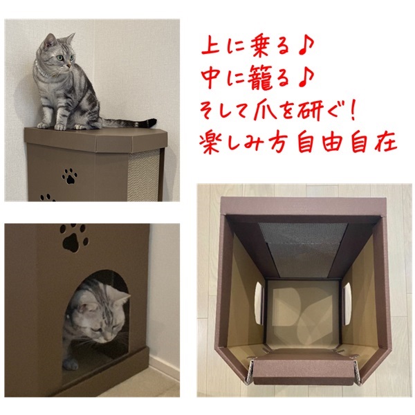 中でも外でも!ダブルスクラッチハウス70㎝ | 商品詳細 | いぬ 中でも外でも!ダブルスクラッチハウス70㎝ | 商品詳細 | いぬ